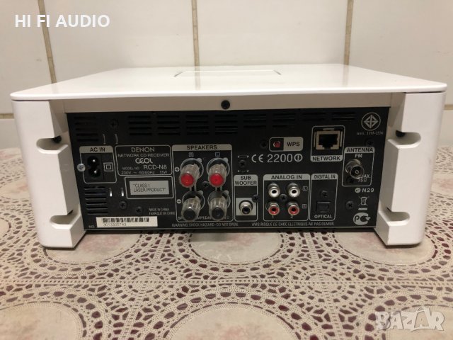 Denon RCD-N8 , снимка 4 - Ресийвъри, усилватели, смесителни пултове - 42627771