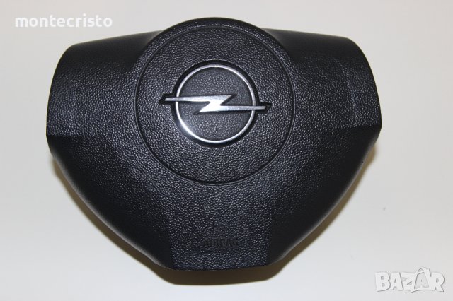 Трилъчев airbag волан Opel Astra H (2003-2010г.) 13111344, снимка 1 - Части - 44243138