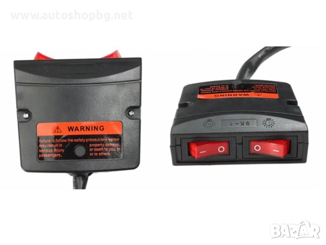 АВАРИЙНА ЛАМПА 118 см/88 LED 12-24V/15 режима/БЯЛА, снимка 4 - Аксесоари и консумативи - 52621347