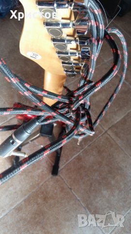 warriors – electric guitar – metallic red, снимка 18 - Китари - 30904361