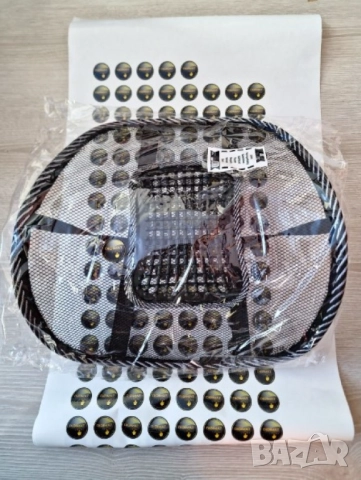 Анатомична облегалка за офис стол и автомобилна седалка, за правилна стойка на гърба