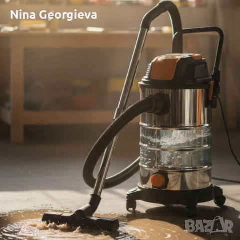 Stark’s IVC30 – Прахосмукачка 3 в 1 за сухо и мокро почистване с обдухване, 1500W и 30L резервоар, снимка 3 - Прахосмукачки - 51939844