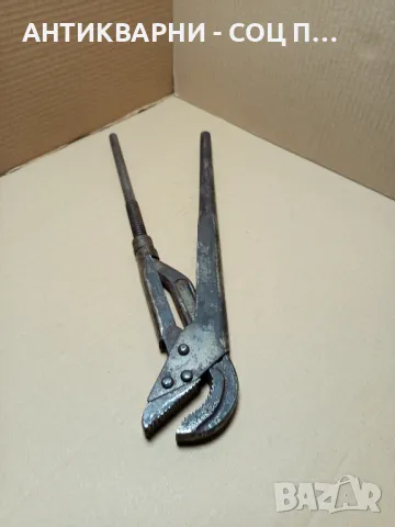 Соц Стар Голям Тръбен Ключ., снимка 3 - Антикварни и старинни предмети - 49577493