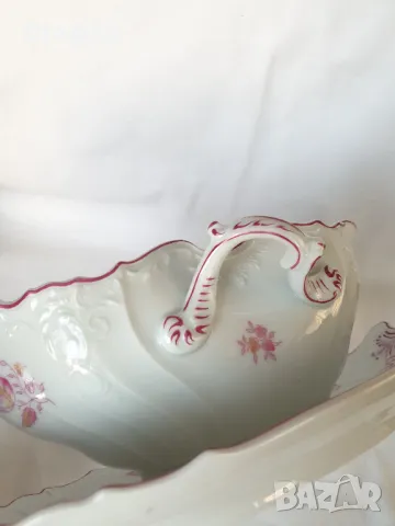 Порцеланова сосиера Haas Czjzek, снимка 8 - Антикварни и старинни предмети - 50114380