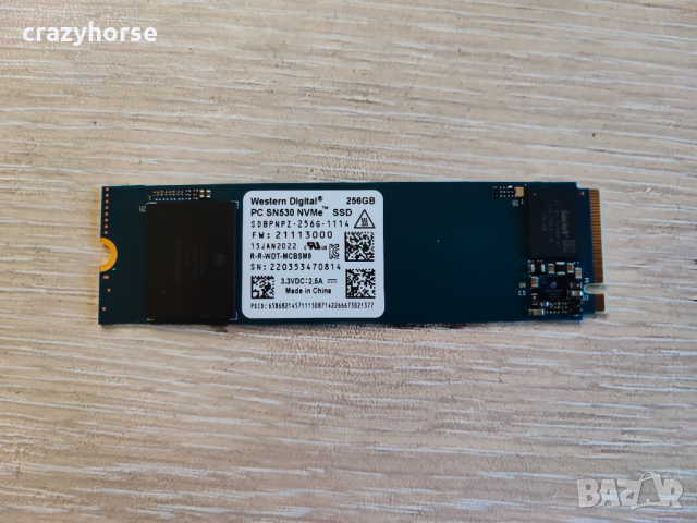 Нови SSD и NVMe дискове от 128GB до 512GB, снимка 2 - Твърди дискове - 44599132