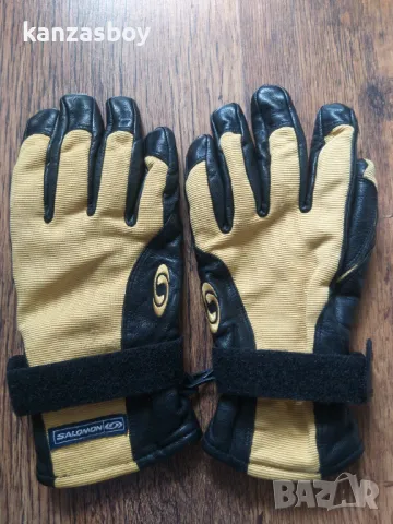 salomon mens spring gl hey 2000 - мъжки кожени ръкавици S, снимка 2 - Ръкавици - 47261328