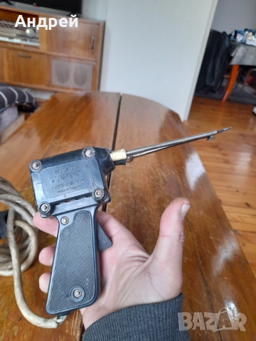 Стар индукционен поялник #23, снимка 2 - Антикварни и старинни предмети - 54127245