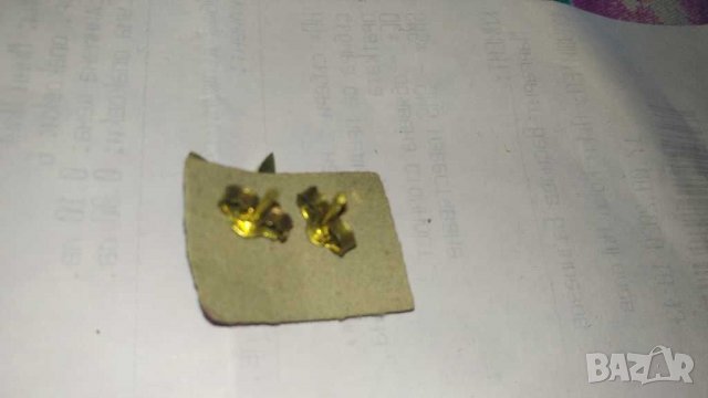 Позлатени обички,Плейбой/PLAYBOY от времето на соца, снимка 4 - Обеци - 29807274