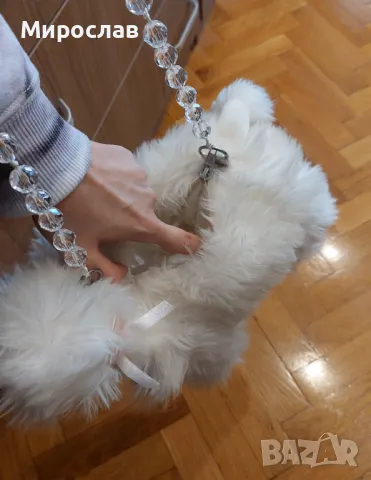 Плюшена играчка Кученце чантичка с презрамка, снимка 3 - Плюшени играчки - 49773514