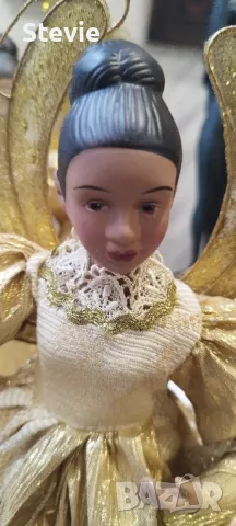 Красива кукла за декорация, снимка 3 - Декорация за дома - 47911176