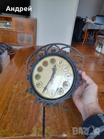 Стенен часовник Янтар,Jantar #5, снимка 5 - Антикварни и старинни предмети - 53328556