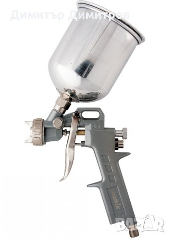 Пистолет за боя пневматичен с горно казанче