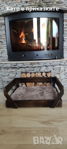 Дървено легло за коте и куче Диван за кучета и котки от дърво, снимка 10 - Други стоки за животни - 39524892