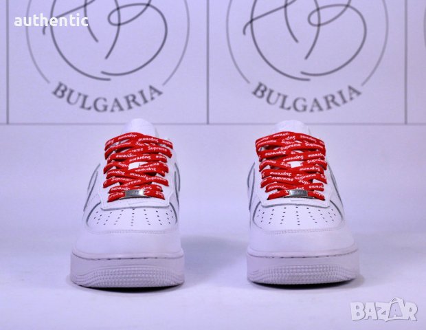 Nike Air Force 1 Supreme Мъжки Дамски Маратонки, снимка 8 - Маратонки - 34960978