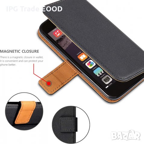 iPhone 6 кожен кейс калъф със стъклен протектор , снимка 7 - Калъфи, кейсове - 31363323