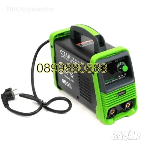 Инверторен електрожен 400А StahlMayer с LCD дисплей, снимка 3 - Други инструменти - 47566393