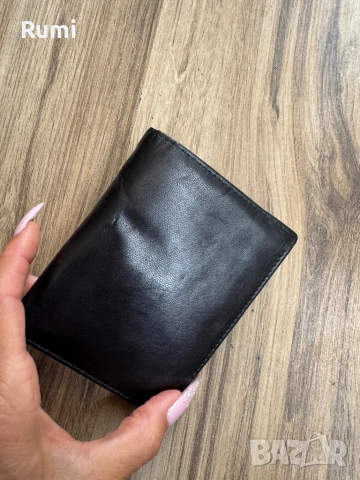 Бутиков черен мъжки портфейл от естествена кожа  !, снимка 2 - Портфейли, портмонета - 52179879