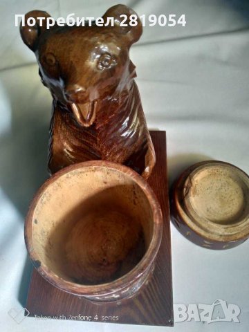 Дървена склуптора Башкирски мед, снимка 4 - Антикварни и старинни предмети - 30168715