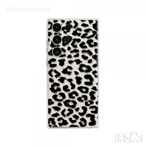 Калъф силикон ART Леопард за Samsung Galaxy S24 / Прозрачен / Баркод : 3130221, снимка 3 - Калъфи, кейсове - 47776731