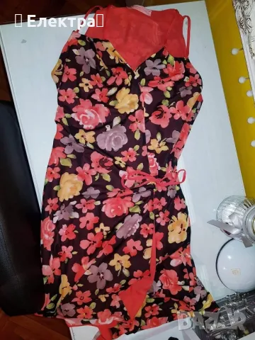 Свежа дамска лятна рокличка тип прегърни ме, 