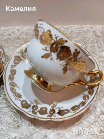 Руски порцелан , снимка 2 - Чаши - 50915332