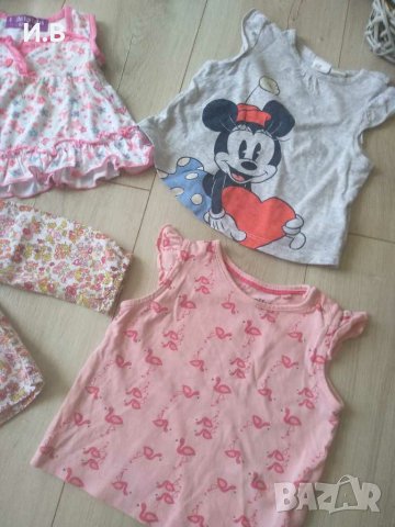 Лот бебешки тениски и потници, снимка 2 - Бебешки блузки - 29344328