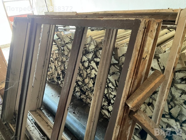 Стари прозорци, дървена дограма, снимка 2 - Други - 50748122