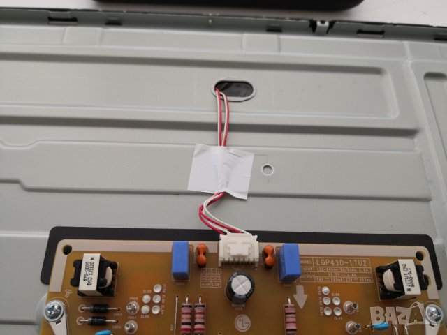  Телевизор LG 43UJ651V - счупен екран, снимка 8 - Части и Платки - 30380998