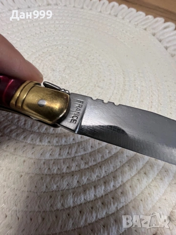 Френски сгъваем нож Laguiole, снимка 6 - Ножове - 53901640