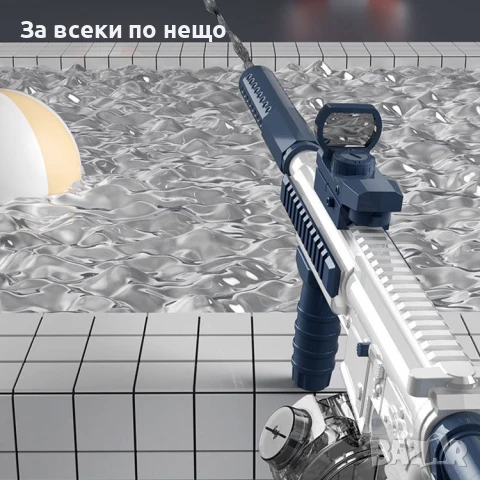 Автоматичен електрически воден пистолет, снимка 3 - Други - 50480216