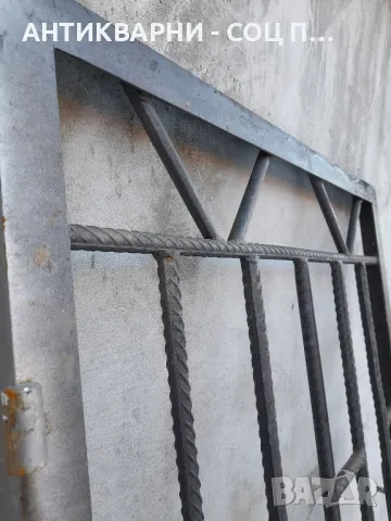 Стара Масивна Метална Врата Порта Височина 193см Широчина 80см Тегло 37кг., снимка 7 - Антикварни и старинни предмети - 48722303