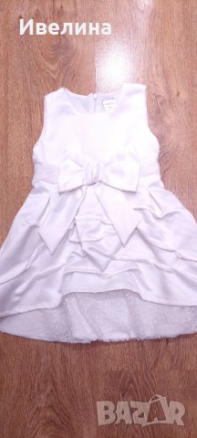 Уникална бяла рокля с болеро 86 см, снимка 2 - Други - 19790452