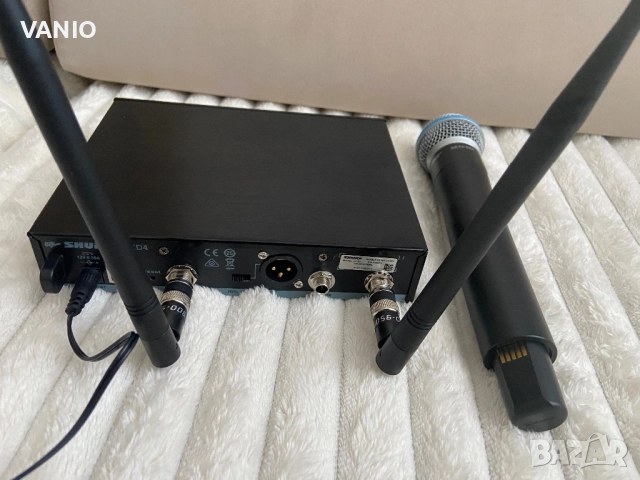 Shure QLXD24/B58 Digital Wireless Handheld Microphone System Made In Mexico, снимка 5 - Други - 52828208