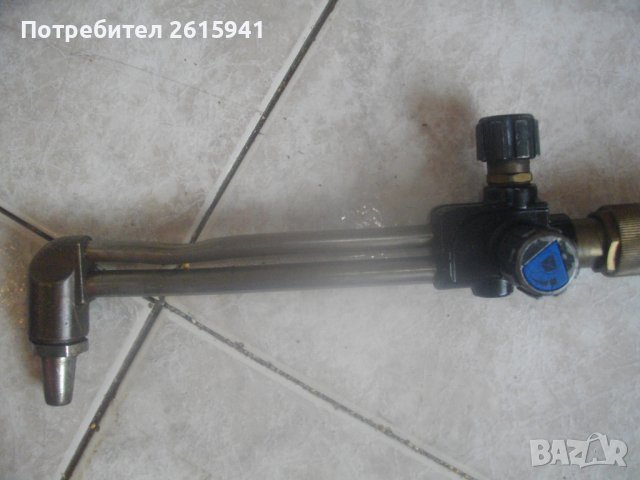 Профи Голям Резак За Оксижен с 4 Крана-MESSER GRIESHEIM-56см/52см/47см-Кислородно-Ацетиленово Рязане, снимка 4 - Други инструменти - 42165423