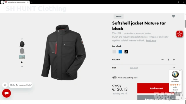 WURTH MODYF Softshell Jacket Nature Work размер L работно яке софтшел W4-735, снимка 2 - Якета - 53062582