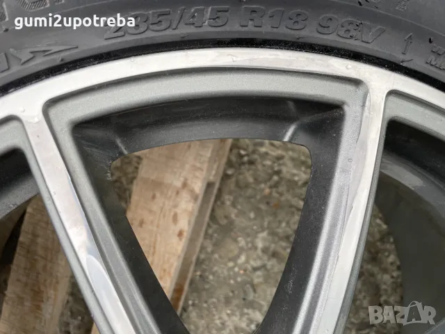 18 джанти 5х115 OPEL INSIGNIA Опел Инсигния 7,5J et41 235/45/18 Kumho, снимка 5 - Гуми и джанти - 49318436