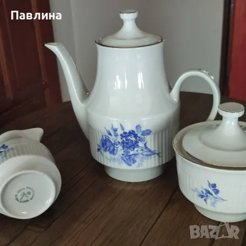 Български порцеланов комплект, снимка 11 - Сервизи - 48546237