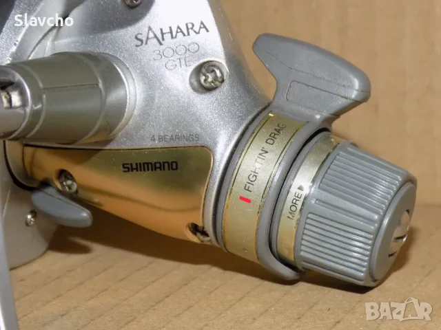Риболовна макара Shimano Sahara 3000GTE/ fighting drag system/ Made in Malaysia, снимка 11 - Макари - 56258078