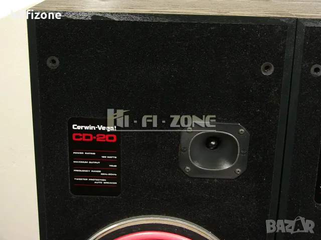 Cerwin vega cd-20 ТОНКОЛОНИ, снимка 3 - Тонколони - 47788317