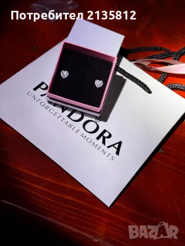 Обеци Пандора Валс Pandora , снимка 9 - Обеци - 49920360