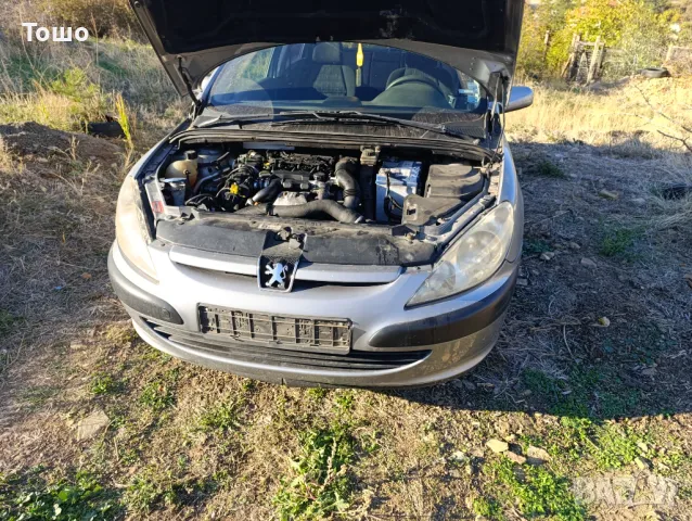 Продавам Пежо 307 1.6hdi цял или на части , снимка 16 - Автомобили и джипове - 47740645