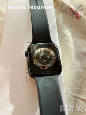 Чисто нов Apple Watch 10 Jet Black 46mm – Сменен по гаранция! Гаранция Apple + Виваком, снимка 2 - Друга електроника - 54207748