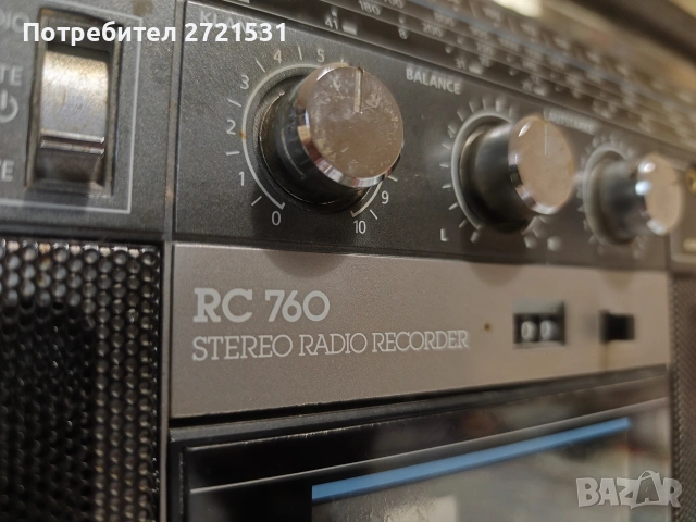 Радиокасетофон Telefunken RC760, снимка 4 - Радиокасетофони, транзистори - 54070825