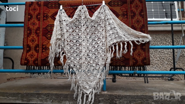 Ръчна изработка красив дамски шал