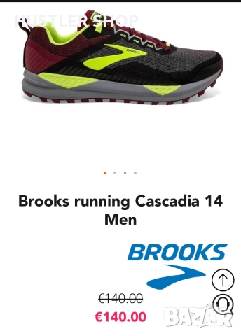 Маратонки BROOKS CASCADIA 14.Номер 40.5, снимка 9 - Маратонки - 51894593