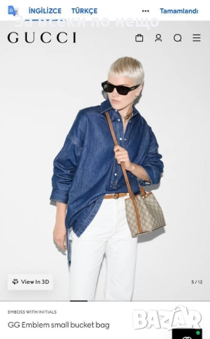 Gucci Дамска Чанта Гучи - Налични Различни Цветове Код E862, снимка 2 - Чанти - 51728050