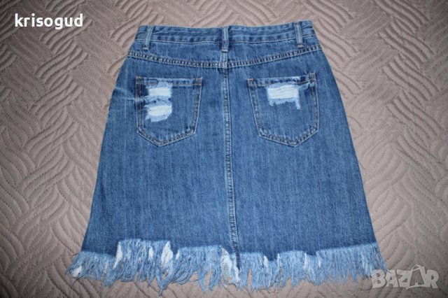 Дамска дънкова пола, снимка 6 - Комплекти - 37239053