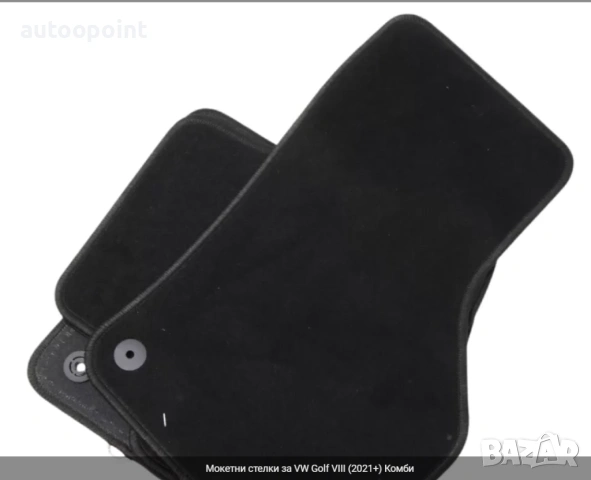 Мокетни стелки за VW Golf VIII (2021+) Комби Petex, снимка 2 - Аксесоари и консумативи - 53897622