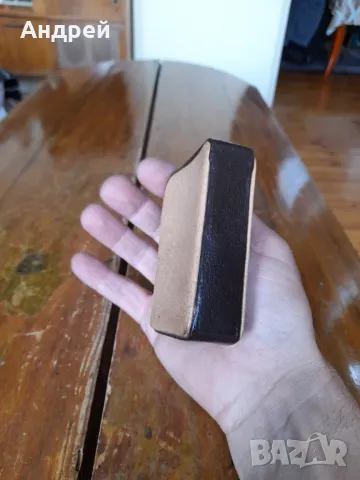 Стара кожена табакера за цигари,калъф #12, снимка 3 - Други ценни предмети - 50422470