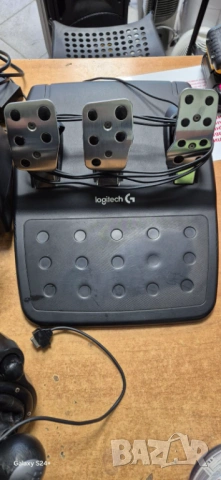 Logitech G920 Driving Force + Геймърски скоростен лост, снимка 3 - Геймърски - 53198821